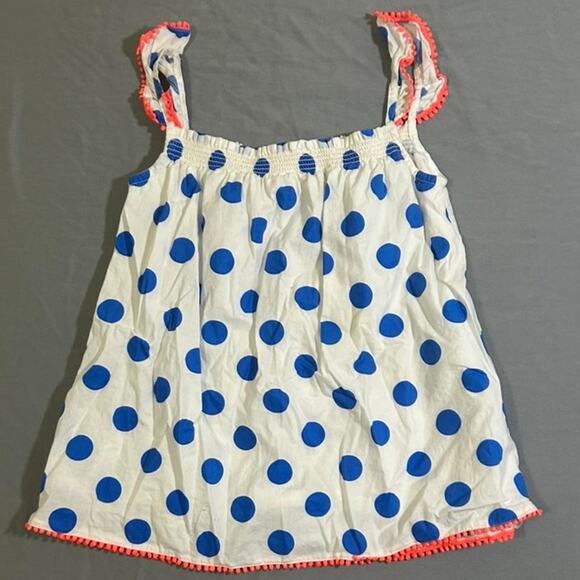 Mini Biden Girls Size 7-8 Polkadot Tank Top - Picture 1 of 6